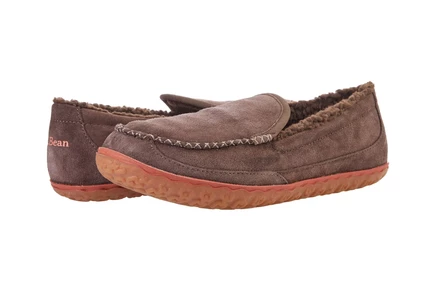 Мужские тапочки L.L.Bean Mountain Slippers, коричневые