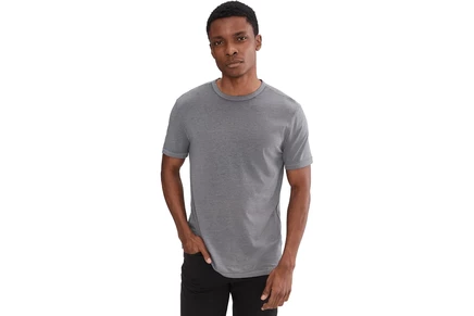 Мужская рубашка John Varvatos Bale Burnout Crew K7447s26