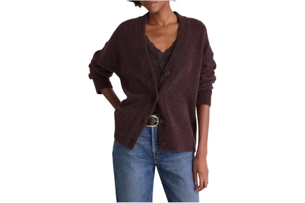Свитер Madewell Charm V-Neck Lauren Longer Cardigan