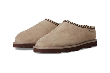 Мужские домашние сабо Bearpaw Beau, бежевые