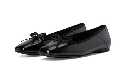 Женские балетки Anne Klein Aspen с бантом, черные