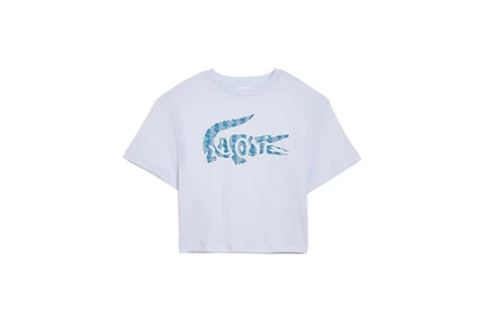 Lacoste Kids Monogram Graphic T-Shirt (Big Kid) lacoste phoenix