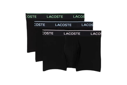 Трусы Lacoste 3-pack Crocodile Logo Trunks
