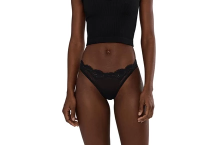 Женские стринги Free People Fiona, черные