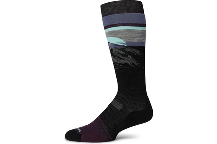 Носки Smartwool Snowboard Targeted Cushion Mountain Sunrise Over The Calf Socks