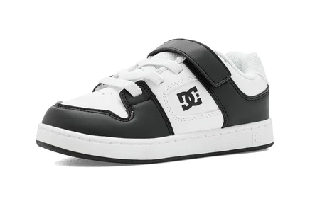 Детские кеды DC Kids Manteca 4, бело‑черные