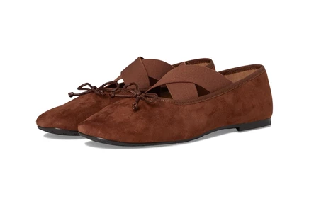 Женские балетки Sam Edelman Arya, тёмно-коричневые