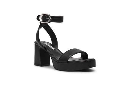 Женские босоножки Steve Madden Elida кожаные, черные