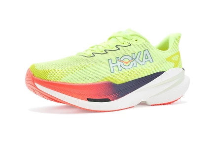Женские кроссовки Hoka Mach X 3, неоново-желтые/черные