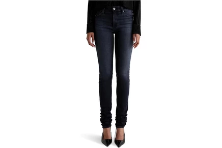Джинсы AG Jeans Viola Mid Rise Skinny In Glitch