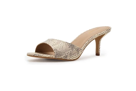 Женские босоножки Steve Madden Kendrix на шпильке, под змею