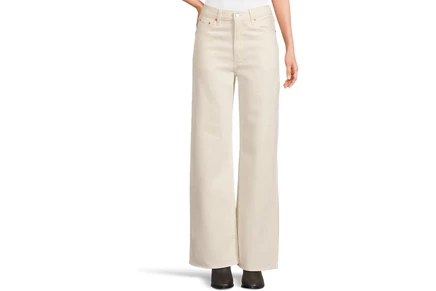 Джинсы Levis Premium Ribcage Wide Leg Jeans