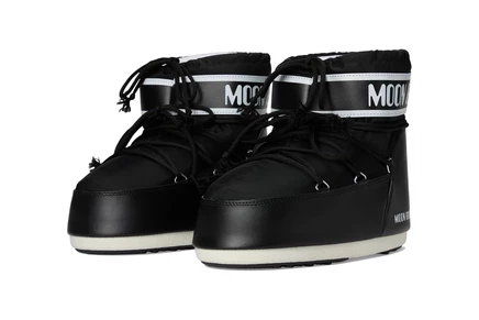 Унисекс ботинки Moon Boot Icon Low Nylon, черные