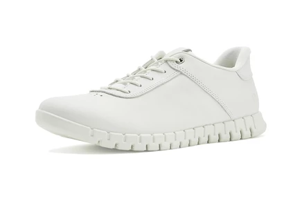 Женские кроссовки Ecco Gruuv Lite Easy Slip Lace, белые