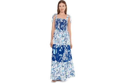 Платье Lilly Pulitzer Athyn Smocked Maxi Dress