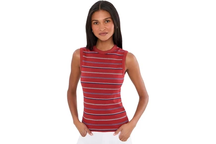 Топ Madewell The 90s Shell Tank in Compact Cotton