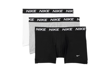 Мужские боксеры Nike All Day с гульфиком, 3 шт., белый/меланж/черный