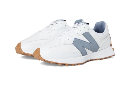 Женские кроссовки New Balance 327 для гольфа, бело-синие