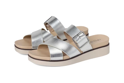 LifeStride Getaway silver metallic
