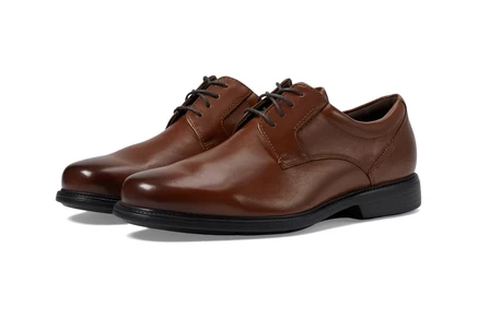 Мужские оксфорды Rockport Charles Road Plain Toe, коричневые