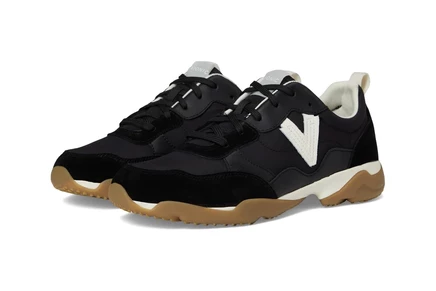 Женские кроссовки VIONIC Walk Slim Glide Walking Shoes black leather and suede