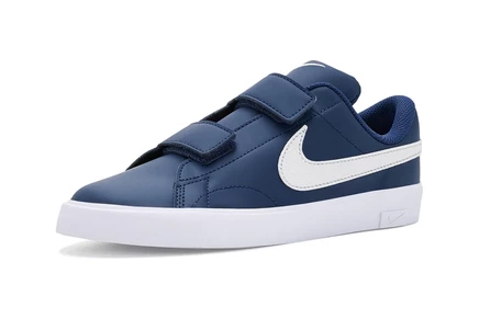 Детские кроссовки Nike Tennis Essential Suede, темно-сине-белые