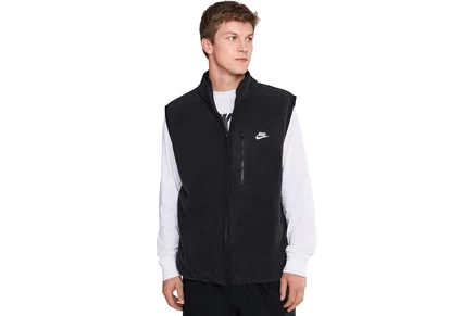 Мужской жилет Nike Club Winterized утепленный, черно-белый