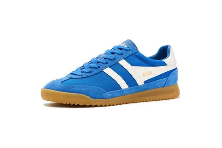 sapphire/off white