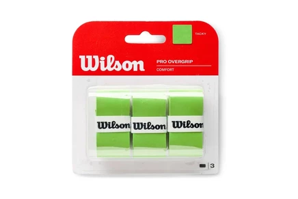 Набор теннисных овергрипов Wilson Blade, 3 шт., зеленый
