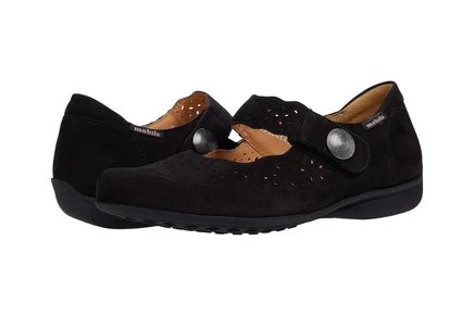 Женские балетки Mephisto Fabienne, черные