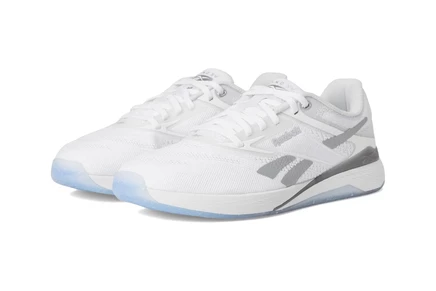 Женские кроссовки Reebok Nano X5, бело-серые