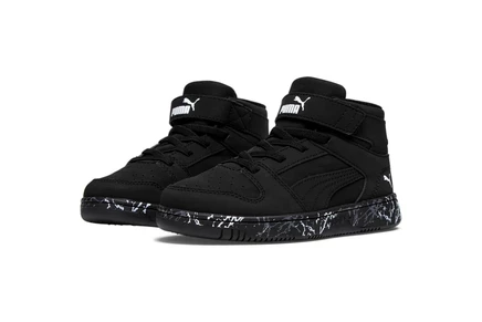 Кроссовки для детей PUMA Rebound Layup Nubuck, черные