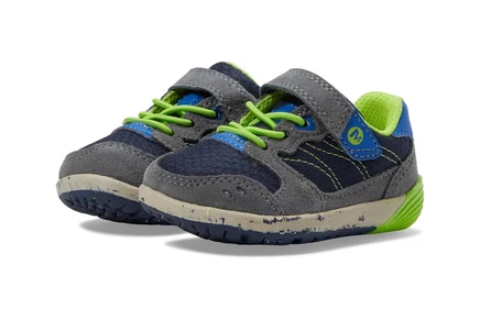 Кроссовки для малышей Merrell Kids Bare Steps A83, темно-синие/зеленые