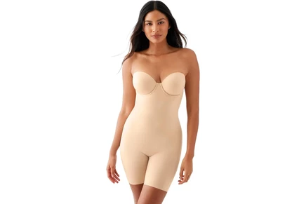 Футболка Wacoal Red Carpet Strapless All in One Thigh Shaper
