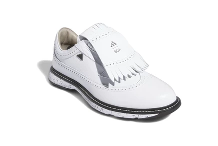 Унисекс кроссовки Adidas Golf MC87 BOA, бело-черные
