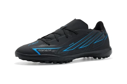 Детские сороконожки Adidas F50, черно-синие