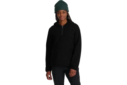 Женское флисовое худи Spyder Cloud Fleece, черное