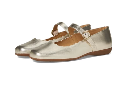 Женские балетки Trotters Sugar, шампань