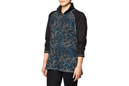 Женский свитшот Hanes Sport Performance Fleece Quarter Zip Pullover