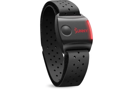 Пульсометр-браслет Sunny Health & Fitness, черный