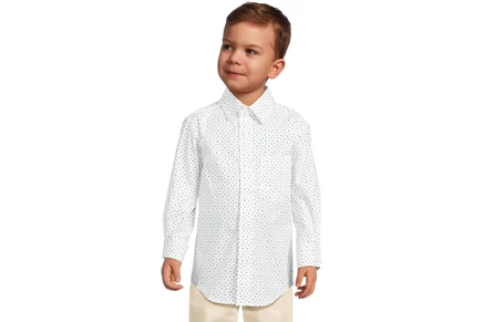 Мужская рубашка Appaman Kids Standard Shirt (Toddler/Little Kid/Big Kid) paw prints