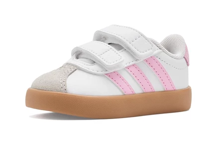 Кроссовки для младенцев adidas VL Court 3.0, белые