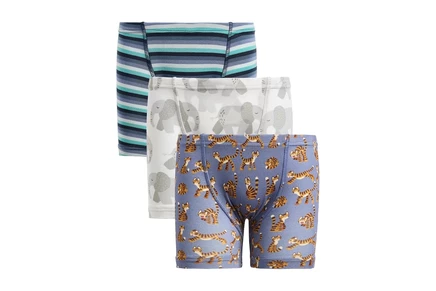 Детские боксеры Kickee Pants, набор 3 шт., разноцветные