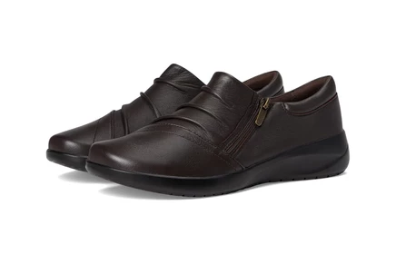Clarks Kaetlyn Mila chocolate leather