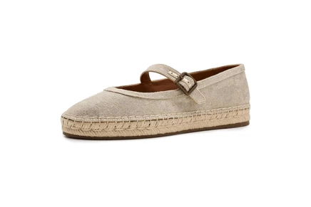 Женские эспадрильи Lucky Brand Orlyna, бежево-платиновые