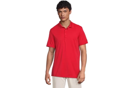 Мужская поло Adidas Golf adi Performance для гольфа, красная
