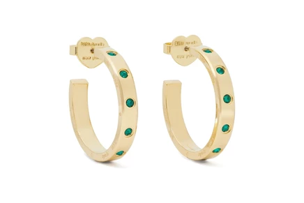 Серьги Kate Spade New York Set In Stone Hoops