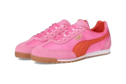 Женские кроссовки Puma Arizona Nylon, розово/красно/белые