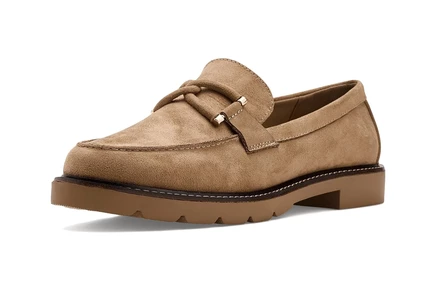 Женские лоферы Anne Klein Ellison, песочно-замшевые