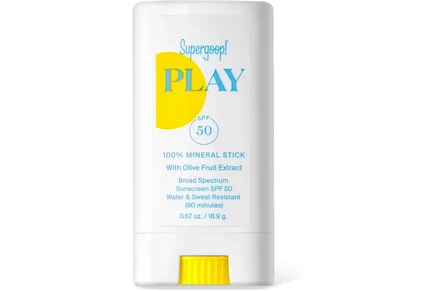 Supergoop Play Mineral Stick SPF 50, 0.67 oz no color